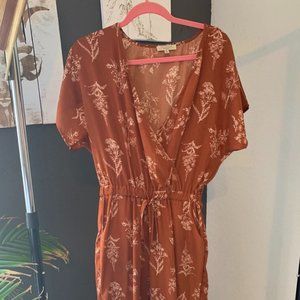 Burnt Orange Jumpsuit